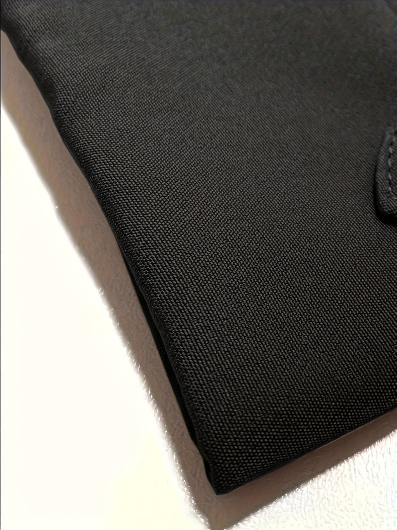 Linen Shift Dress for Women with 3/4 Sleeves and Side Pockets, three-quarter view